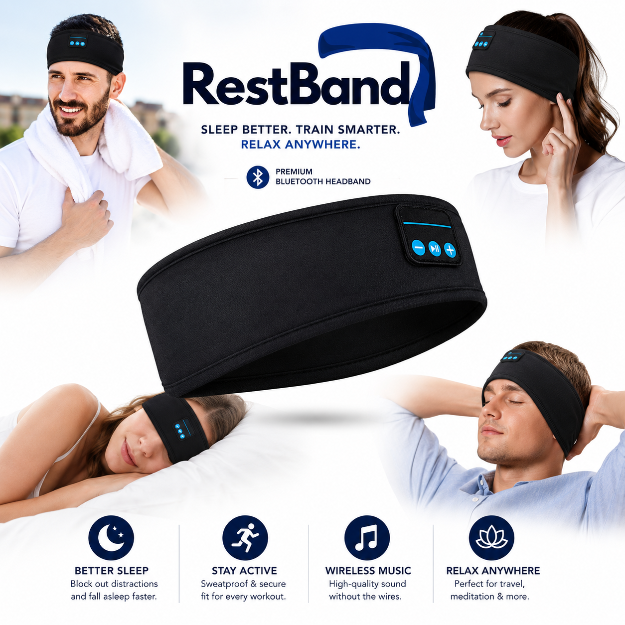 RestBand - Bluetooth HeadBand