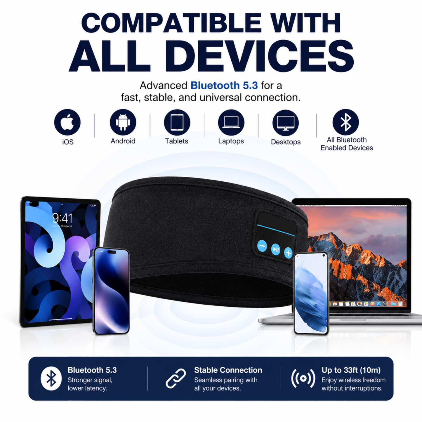 RestBand - Bandeau Bluetooth